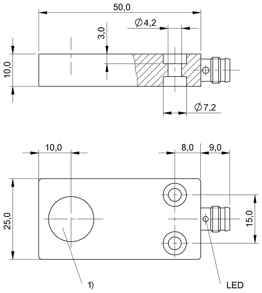 BES0343 - BES 516-3009-SA3-MO-C-S49 (Endüktif yakınlık anahtarları) - Görsel 2