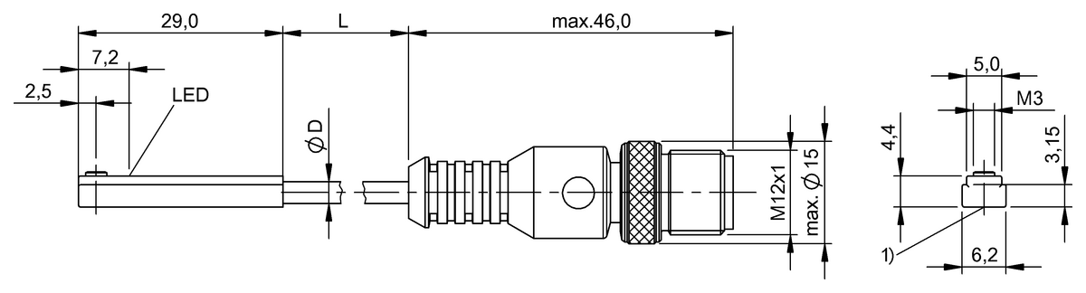 BMF006Y - BMF 307K-PS-C-2-S4-00,2 (Farklı kanal şekilleri için silindir anahtarları) - Görsel 2