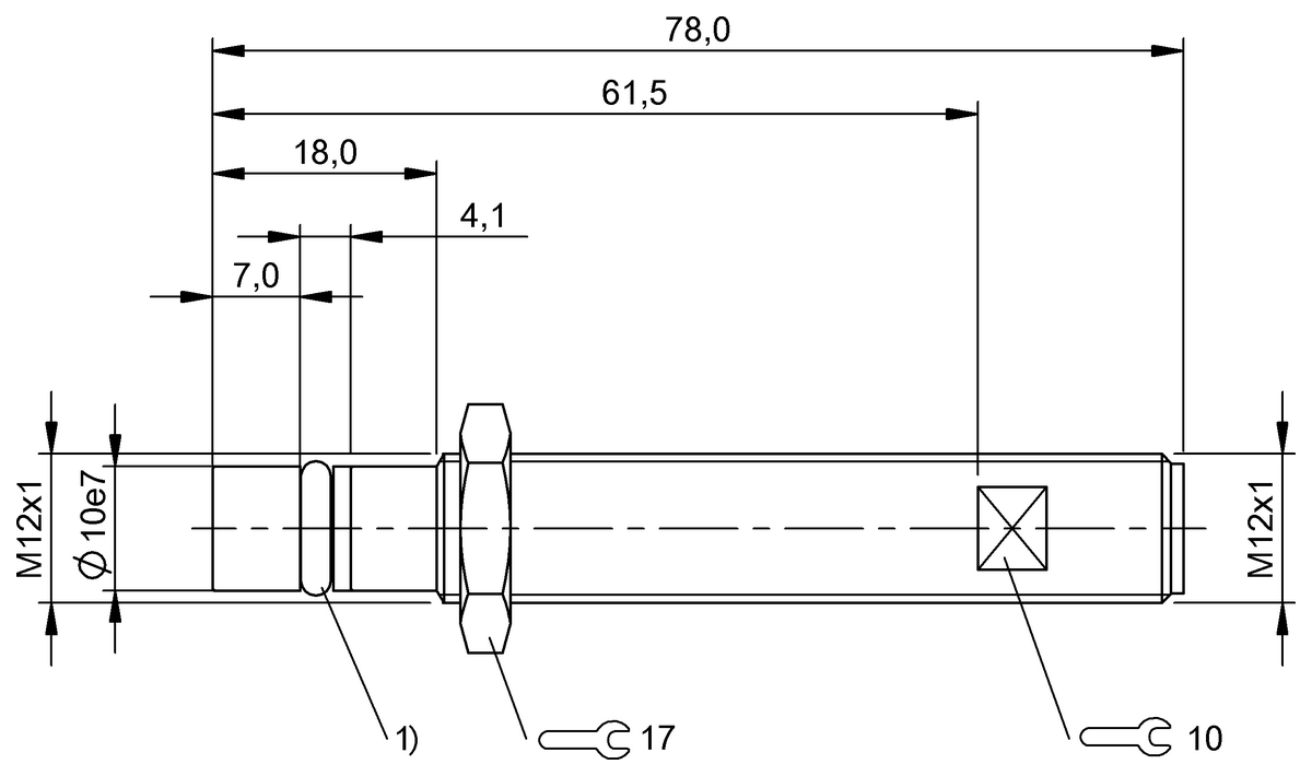 BHS005R - BHS B135V-PSD15-S04 (Yüksek basınca dayanıklı endüktif sensörler) - Görsel 2