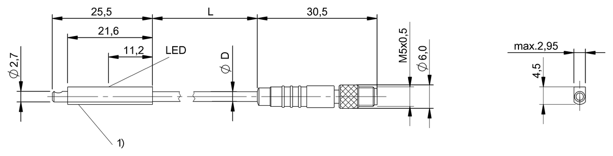 BMF00KN - BMF 303K-PS-C-2A-S26-00,2 (Farklı kanal şekilleri için silindir anahtarları) - Görsel 2