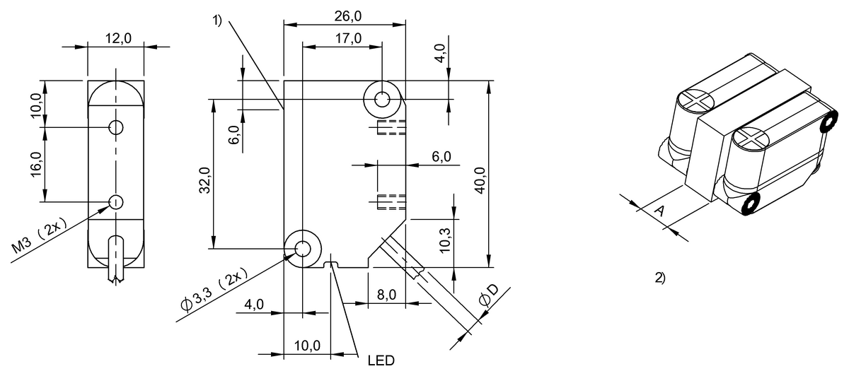 BES042R - BES R05KB-PSC40B-EP02 (Endüktif yakınlık anahtarları) - Görsel 2