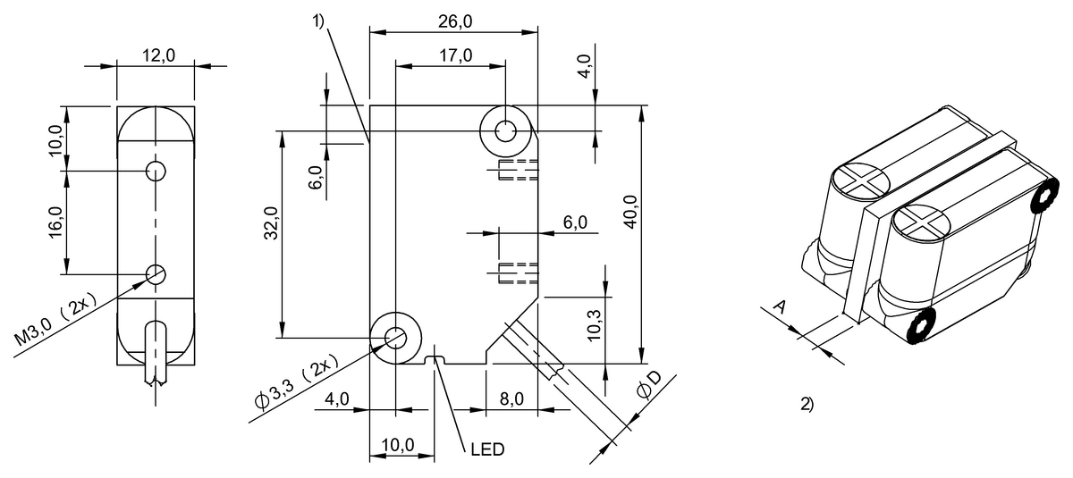 BES02CZ - BES R05KB-USU40B-EV03 (Endüktif yakınlık anahtarları) - Görsel 2