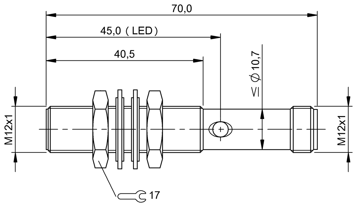 BES03AR - BES 516-325-G-S4-L (Endüktif yakınlık anahtarları) - Görsel 2