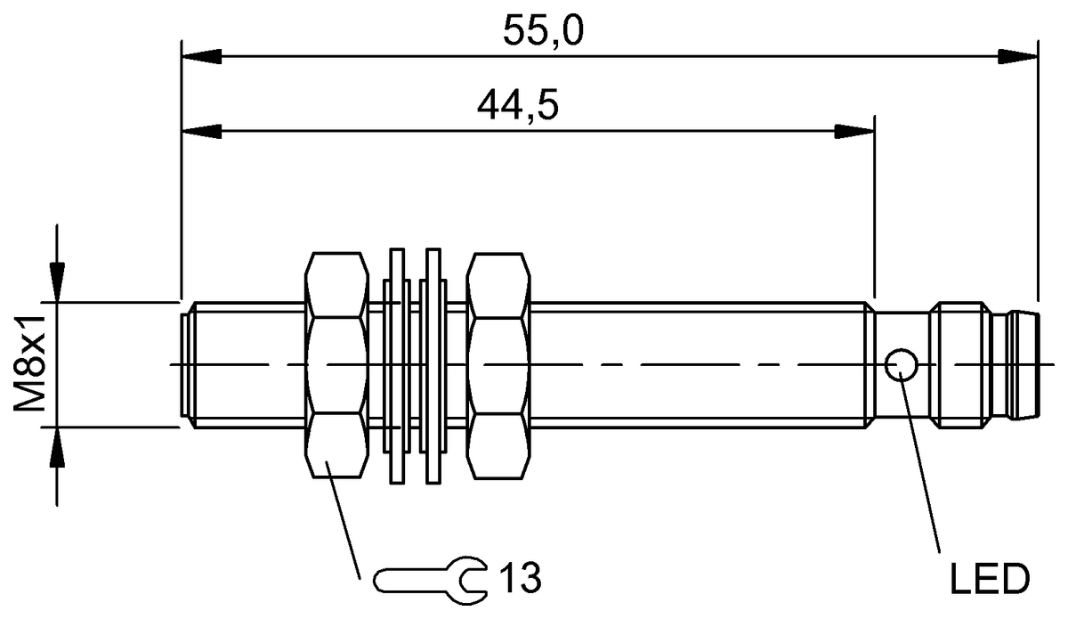 BES01AW - BES 516-324-S49-C (Endüktif yakınlık anahtarları) - Görsel 2