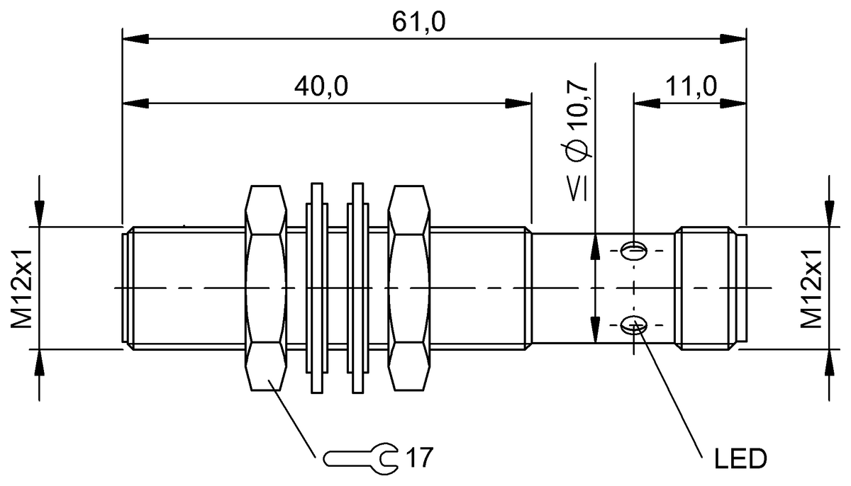 BES02J4 - BES 516-113-SA2-S4-CW (Kaynak bağışıklığına sahip endüktif sensörler) - Görsel 2