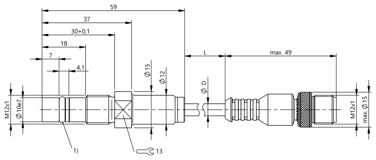BHS0064 - BHS B400V-PSD25-BP00,2-S04-003 (Yüksek basınca dayanıklı endüktif sensörler) - Görsel 2