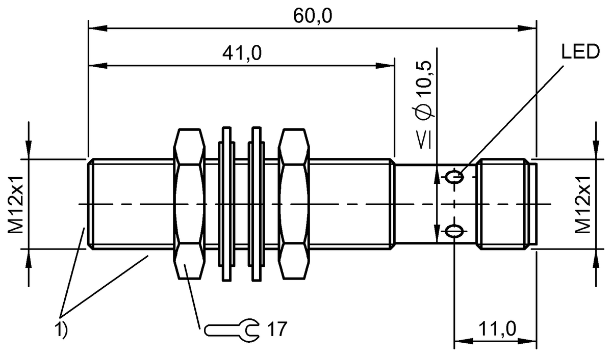 BES02WF - BES M12EG1-NSC60Z-S04G-S11 (Yüksek basınca dayanıklı endüktif sensörler) - Görsel 2