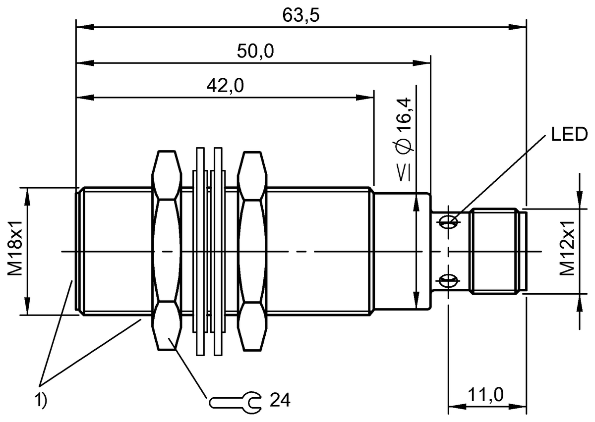 BES02Y3 - BES M18EG1-PSC10Z-S04G-S11 (Yüksek basınca dayanıklı endüktif sensörler) - Görsel 2