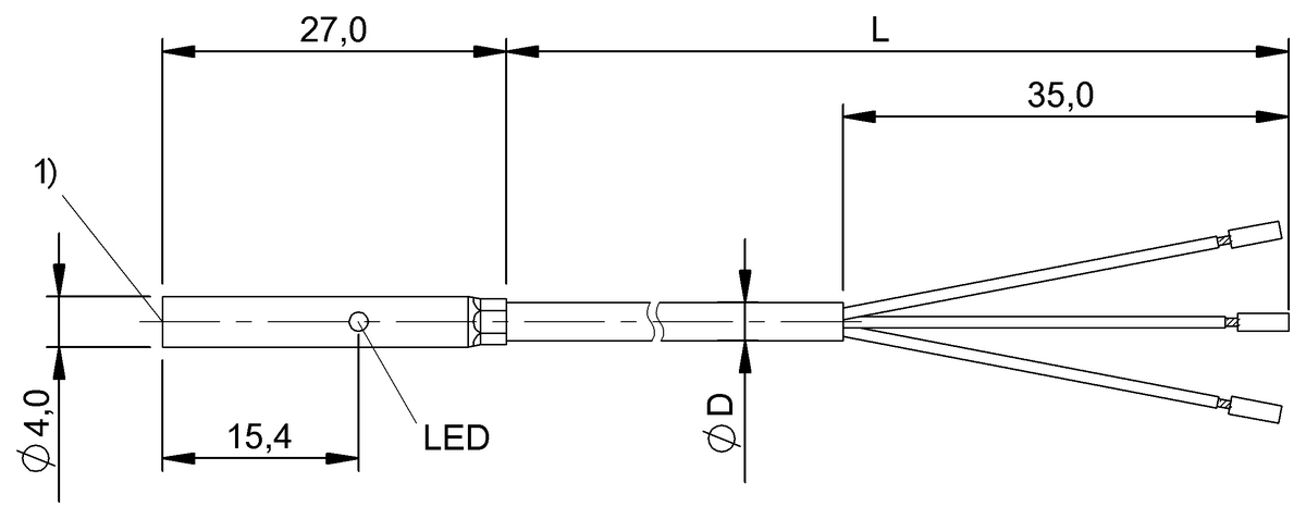 BES00KJ - BES 516-3018-G-E4-C-PU-05 (Endüktif yakınlık anahtarları) - Görsel 2