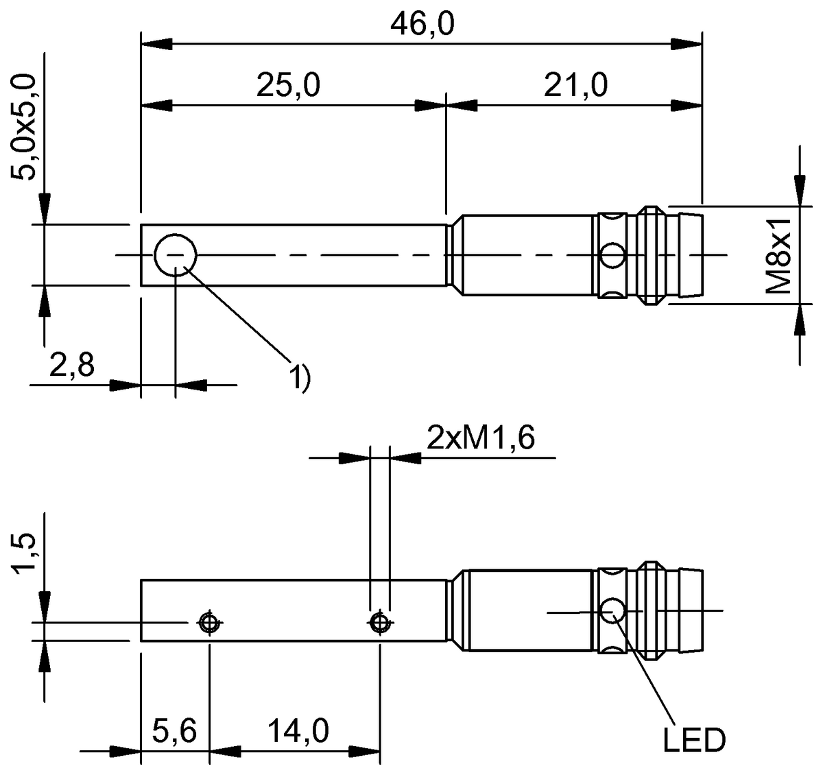 BES01RF - BES Q05AC-NSC15B-S49G (Endüktif yakınlık anahtarları) - Görsel 2