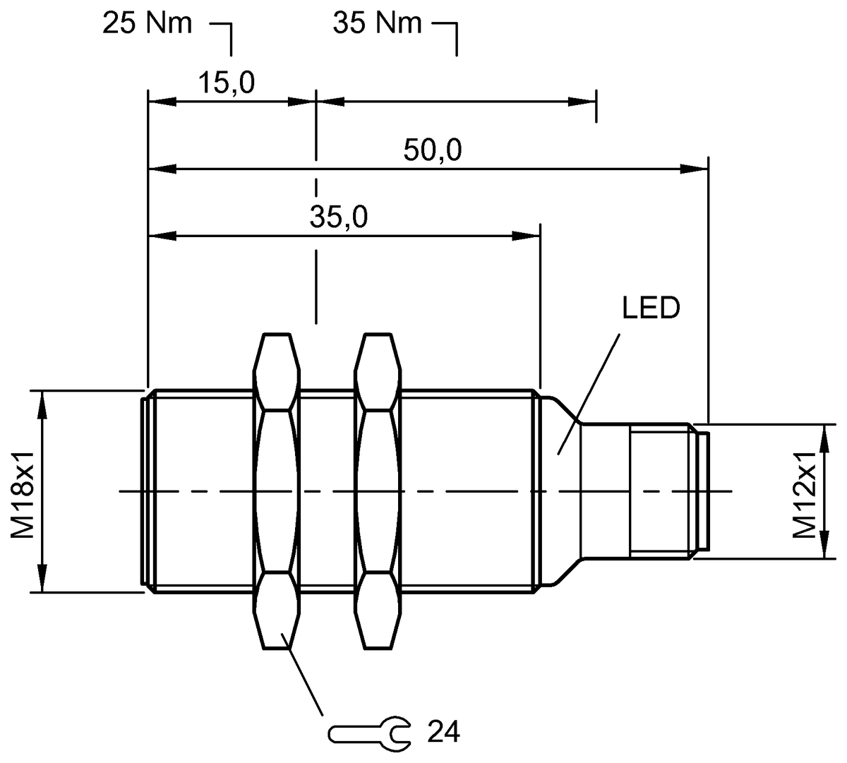 BES006A - BES M18MF-USC70B-S04K (Endüktif yakınlık anahtarları) - Görsel 2