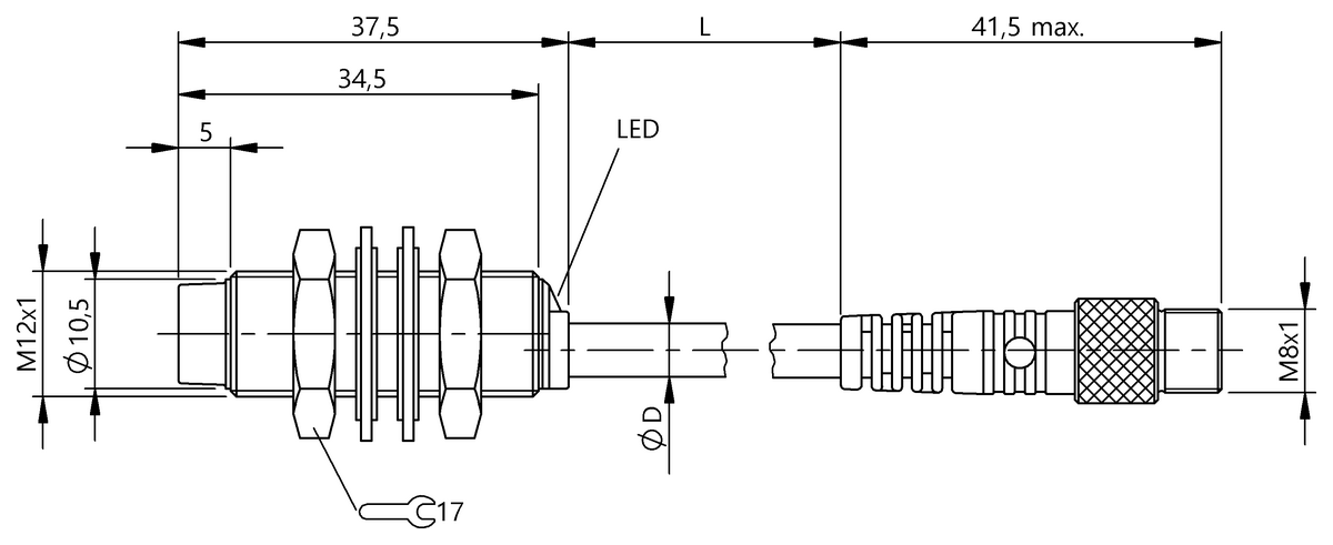 BES00UW - BES 516-356-E4-C-S49-00,1 (Endüktif yakınlık anahtarları) - Görsel 2