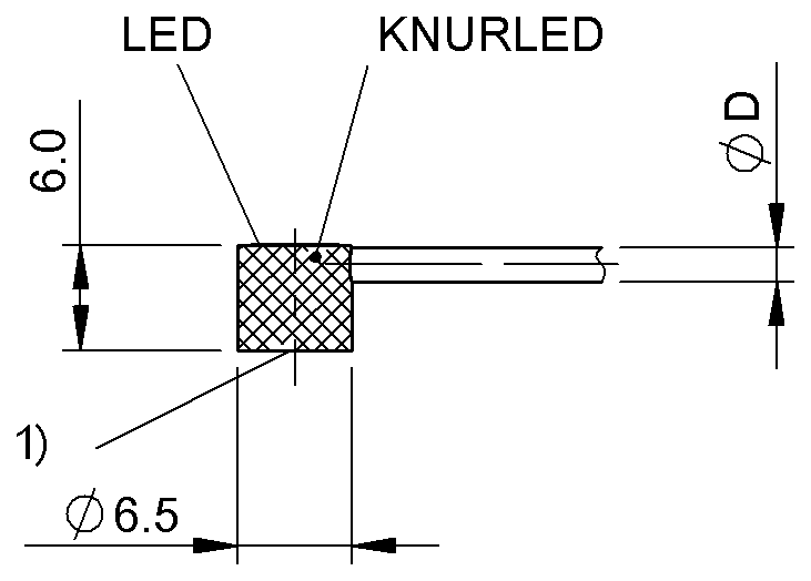 BES0521 - BES K06K40-PSC10B-FP00,5 (Endüktif yakınlık anahtarları) - Görsel 2