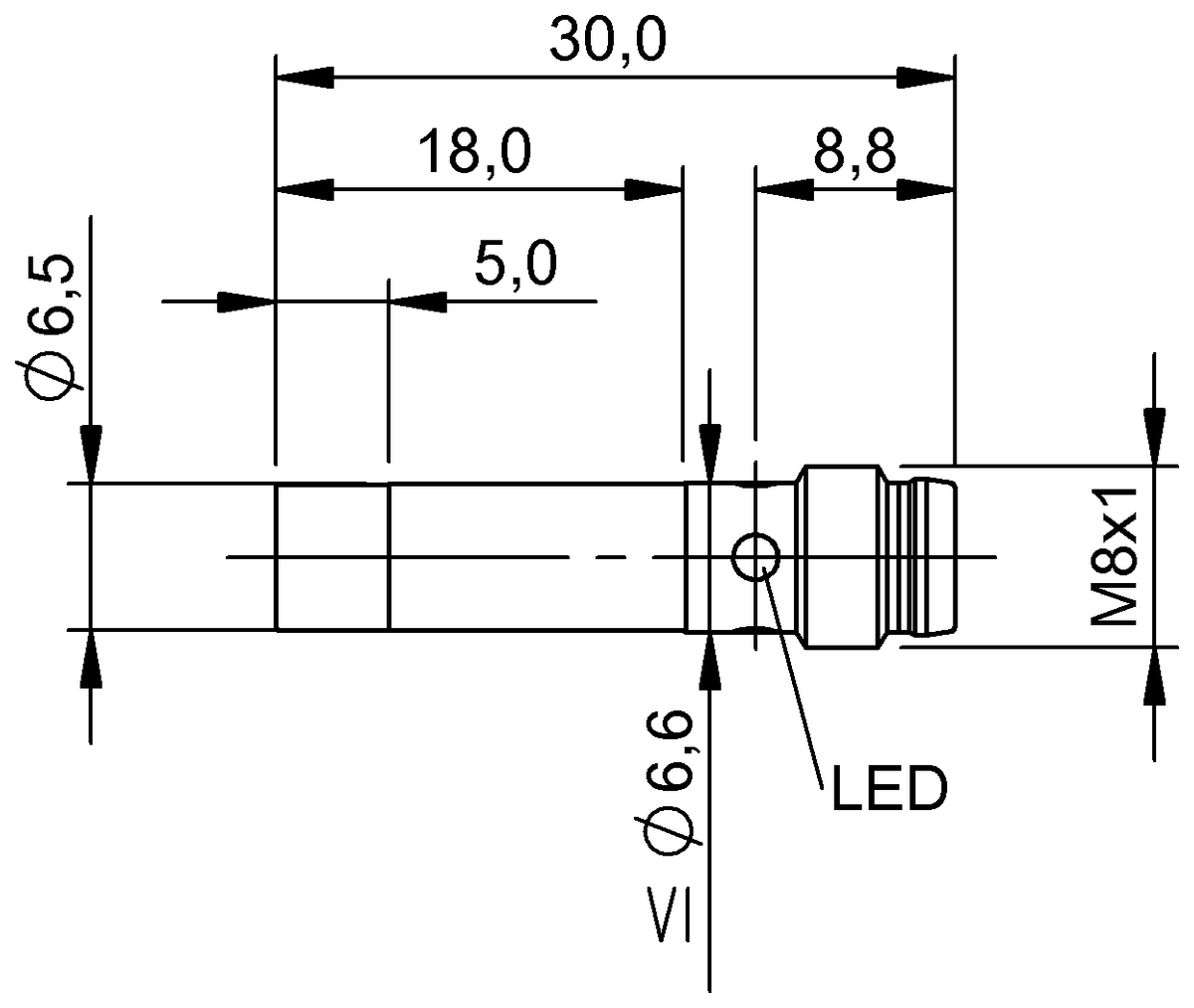 BES0004 - BES G06EB-POC40F-S49G (Endüktif yakınlık anahtarları) - Görsel 2