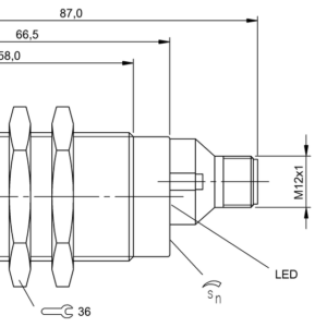 BCS00HF - BCS M30EG2-PSC30G-S04K (Kapasitif seviye sensörleri)