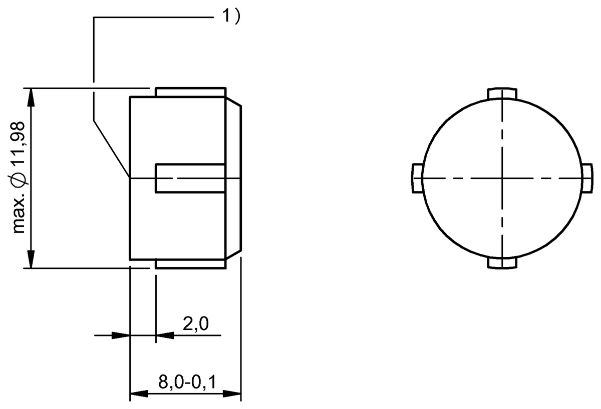 BIS0005 - BIS C-103-05/A-PR (RFID LF etiketleri (70/455 kHz)) - Görsel 2