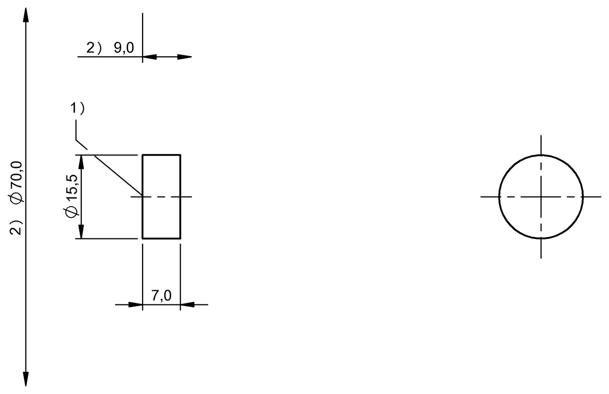 BIS001H - BIS C-130-05/L-SA1 (RFID LF etiketleri (70/455 kHz)) - Görsel 2
