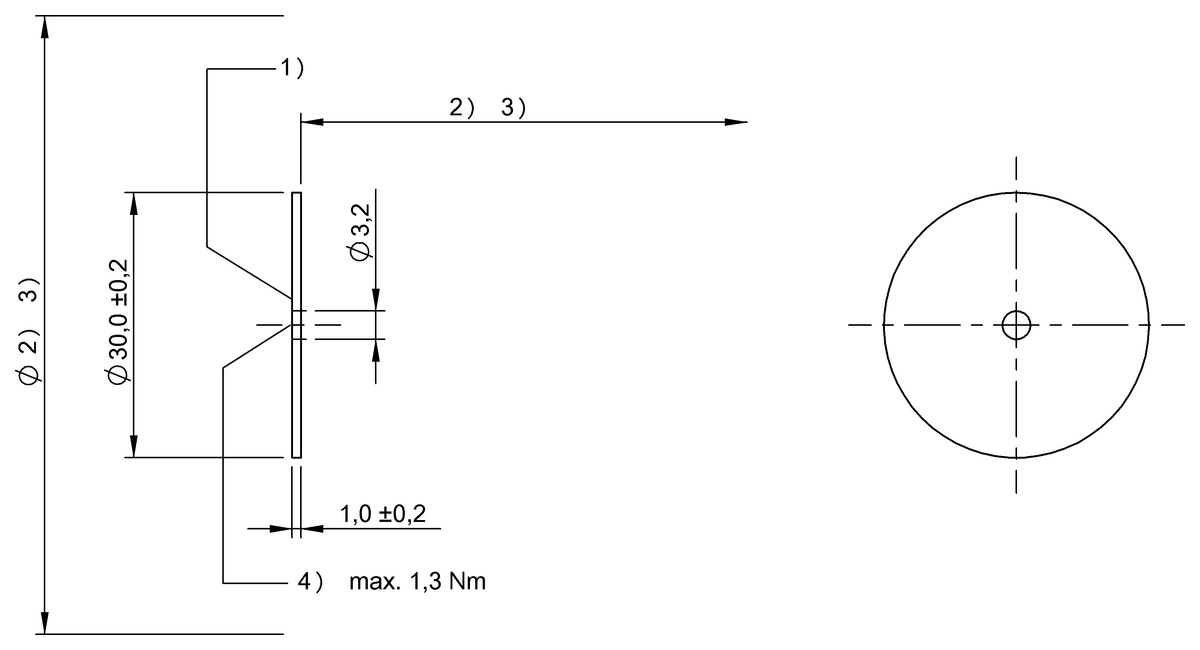 BIS003Y - BIS M-101-01/L (RFID HF etiketleri (13.56 MHz)) - Görsel 2