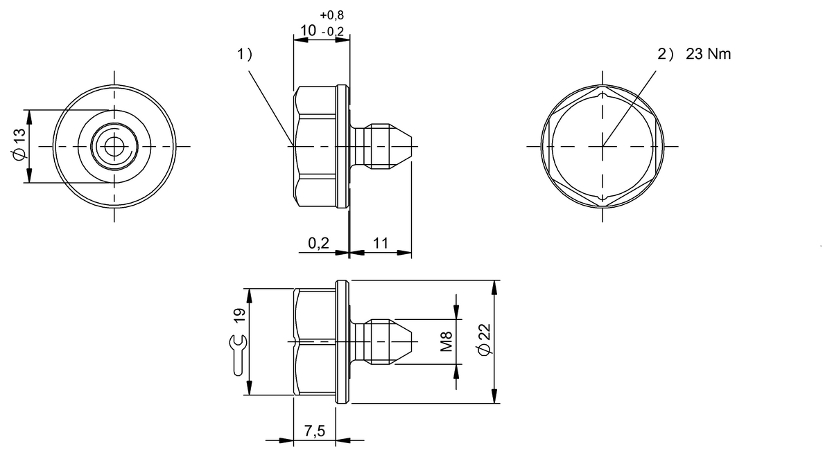 BIS001M - BIS C-130-05/L-SA6 (RFID LF etiketleri (70/455 kHz)) - Görsel 2