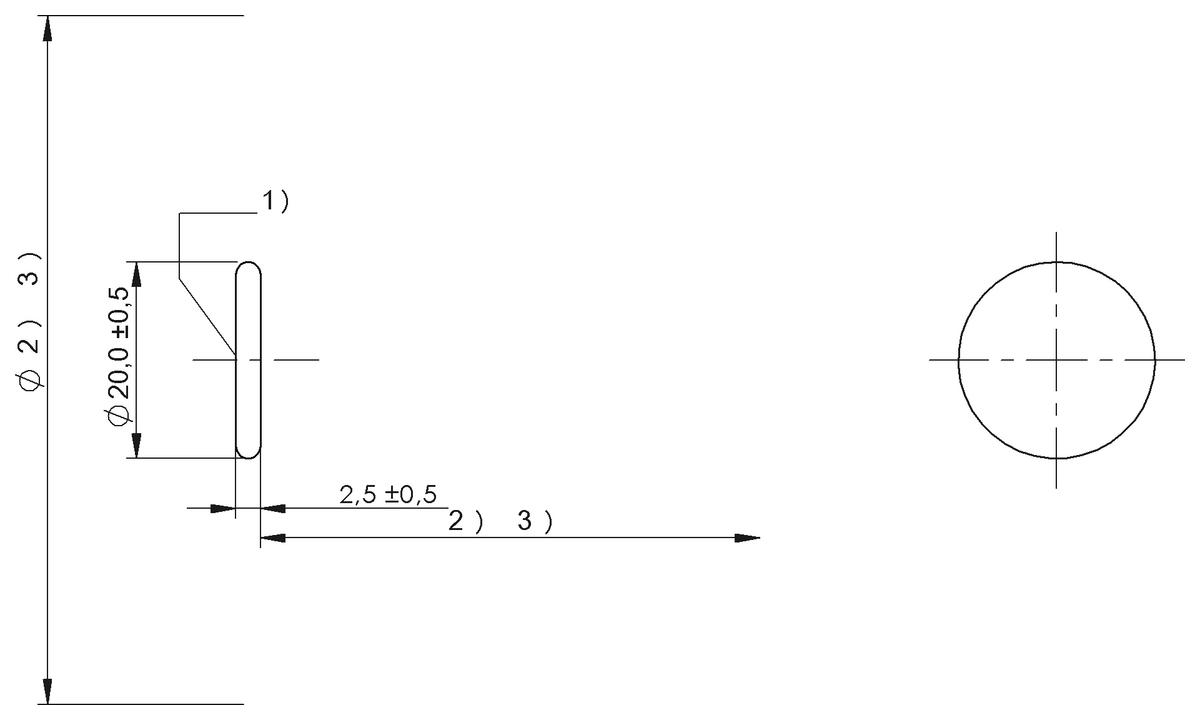 BIS0044 - BIS M-110-02/L (RFID HF etiketleri (13.56 MHz)) - Görsel 2