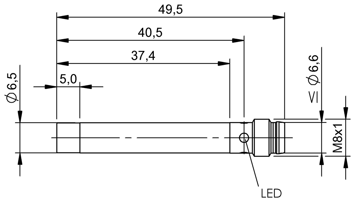 BES01NP - BES G06EF-PSC40F-S49G (Endüktif yakınlık anahtarları) - Görsel 2