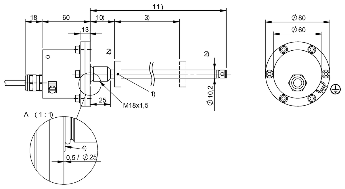 BTL1RKP - BTL5-S103B-M0200-B-DEXA-KA25 (Patlayıcı alanlar için manyetostriktif doğrusal pozisyon sensörleri) - Görsel 2