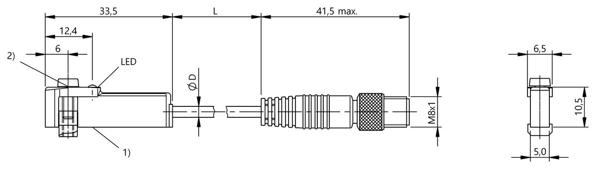 BMF0065 - BMF 305K/HW23-PS-C-2-SA2-S49-00,2 ASM (Farklı kanal şekilleri için silindir anahtarları) - Görsel 2
