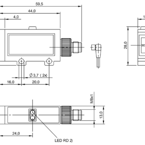 BOS00E9 - BLS 15K-S-G5-S75 (Karşılıklı tip sensörler)