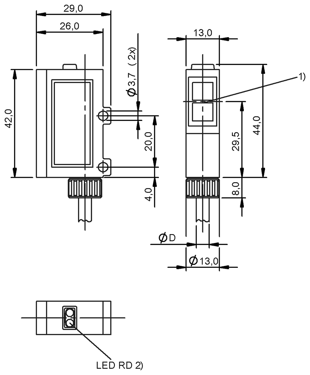 BOS00NA - BLS 15K-R-G5-02 (Karşılıklı tip sensörler) - Görsel 2