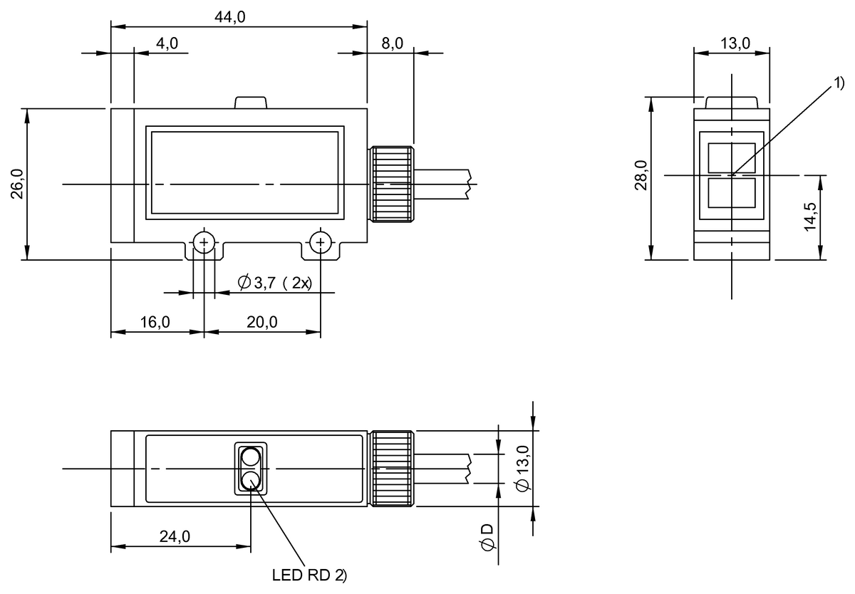 BOS00E8 - BLS 15K-S-G5-02 (Karşılıklı tip sensörler) - Görsel 2