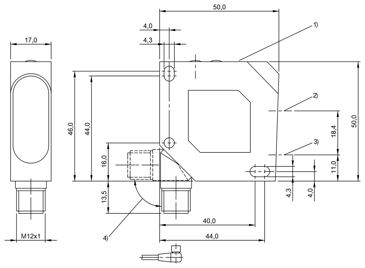 BOD0007 - BOD 26K-LB06-S92-C (Optik mesafe sensörleri) - Görsel 2