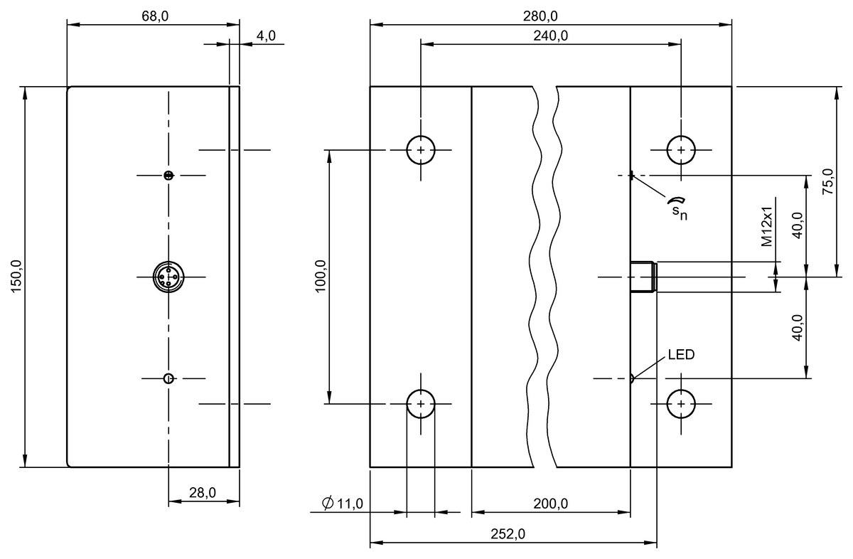 BES02TR - BES IKU-215.38-G-S4 (Endüktif yakınlık anahtarları) - Görsel 2