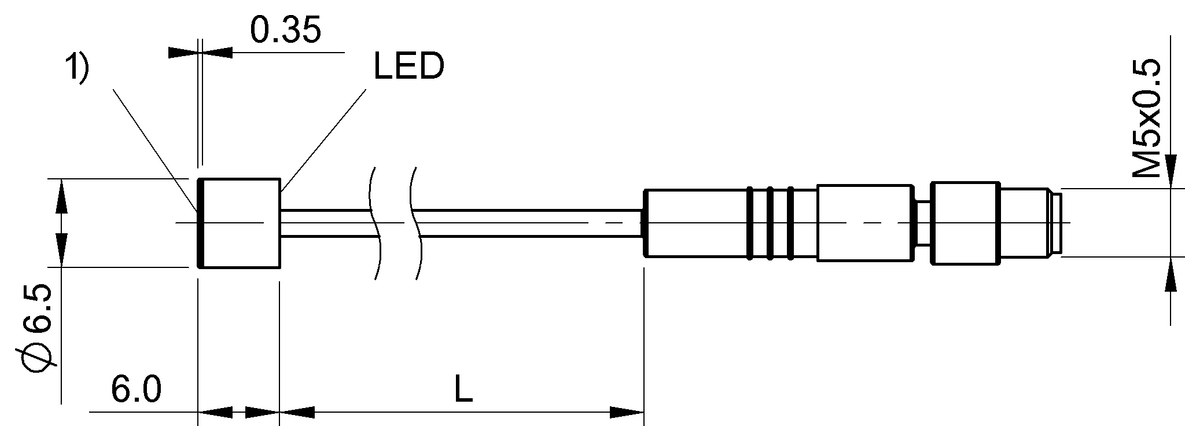 BES0253 - BES G06E60-PSC15B-EP00,3-GS26 (Endüktif yakınlık anahtarları) - Görsel 2