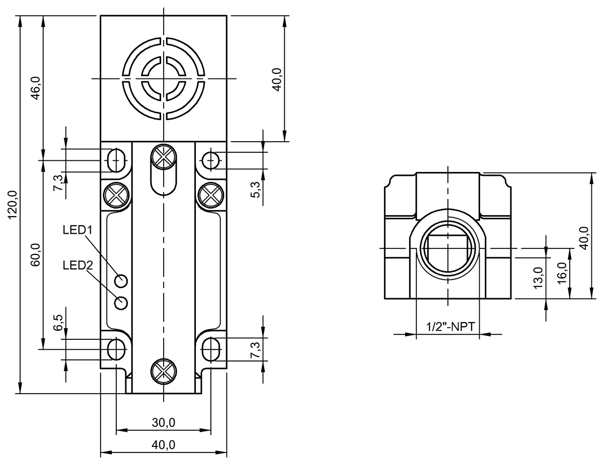 BES023M - BES 517-132-U7-H (Endüktif yakınlık anahtarları) - Görsel 2