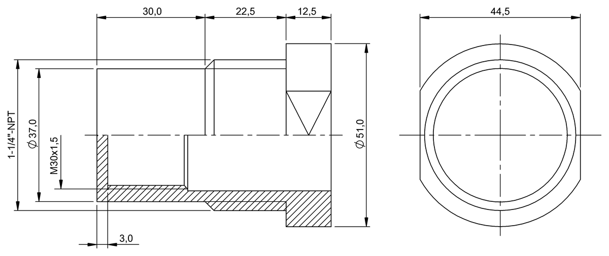 BAM00HL - BES 30-SM-3 (Koruyucu kapaklar ve bağlantı noktası kapakları) - Görsel 2