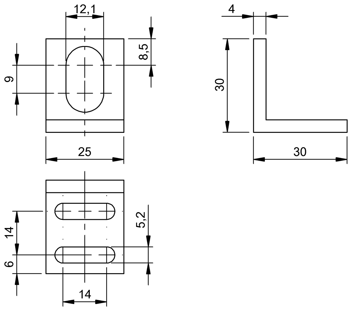 BAM00C0 - BES 12-HW-1 (Evrensel braketler) - Görsel 2