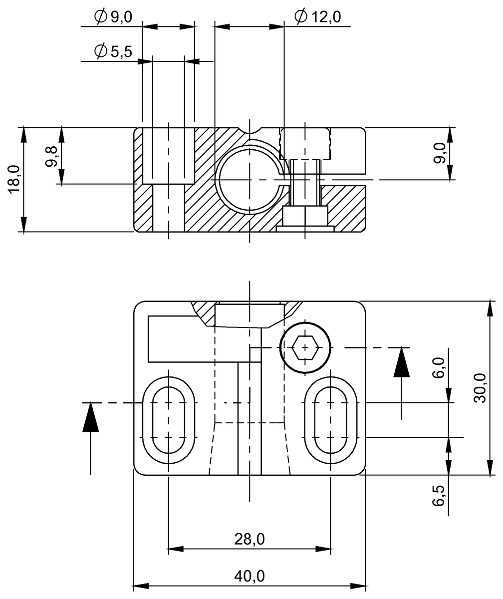 BAM00CA - BES 12,0-KB-3-F (Evrensel braketler) - Görsel 2