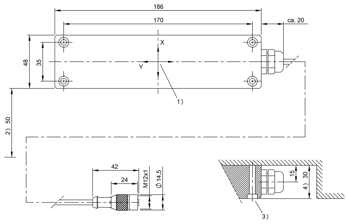 BIS00L4 - BIS C-318-PU1-10 (RFID LF Okuyucu (70/455 kHz)) - Görsel 2