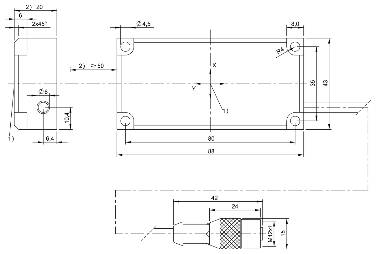 BIS0080 - BIS C-327-05 (RFID LF Okuyucu (70/455 kHz)) - Görsel 2
