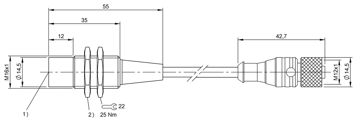 BIS006F - BIS C-306-PU1-05 (RFID LF Okuyucu (70/455 kHz)) - Görsel 2