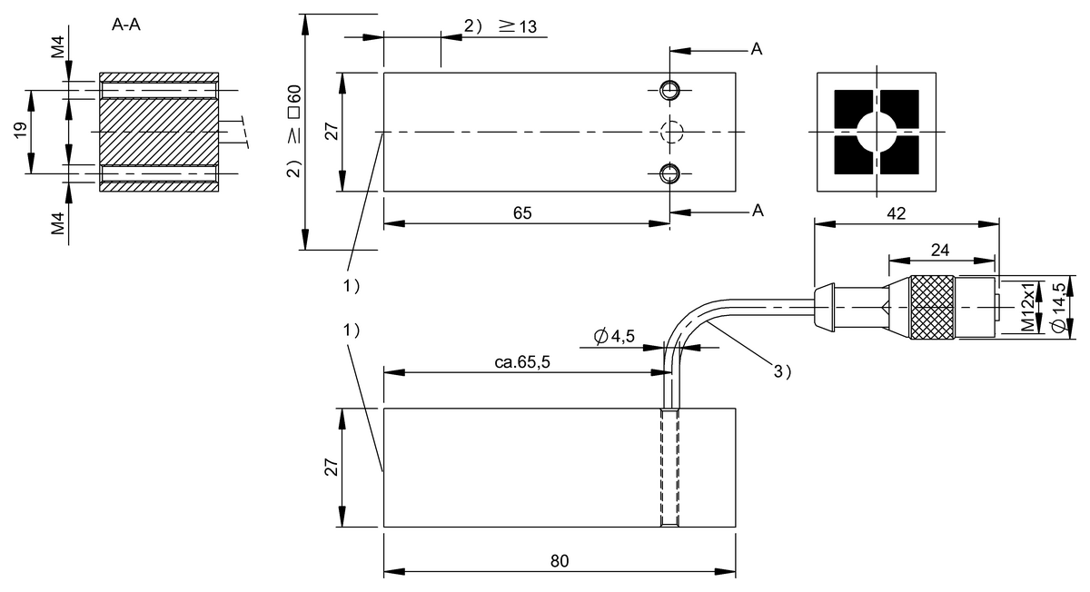 BIS0082 - BIS C-329-05 (RFID LF Okuyucu (70/455 kHz))