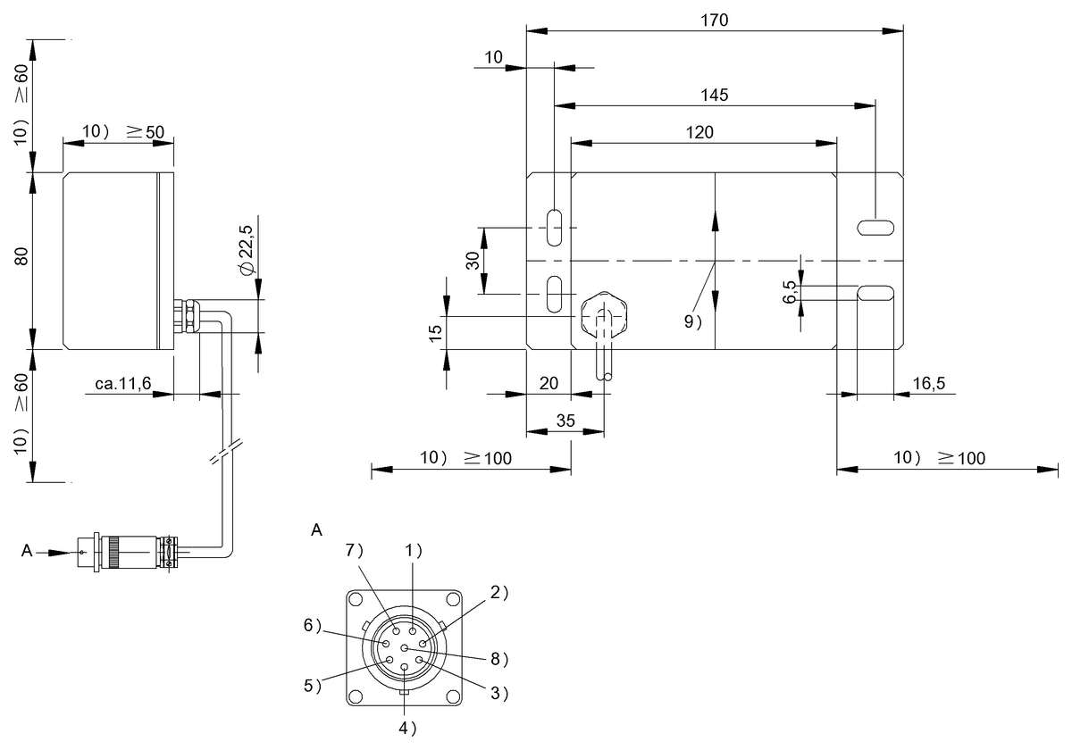 BIS008A - BIS C-352-00,3 (RFID LF Okuyucu (70/455 kHz))