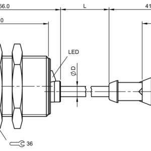 BES0151 - BES M30MI-PSC10B-BV00.1-514 (Endüktif yakınlık anahtarları)