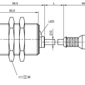 BES014Z - BES M30MI-PSC10B-BV00.1-GS04 (Endüktif yakınlık anahtarları)