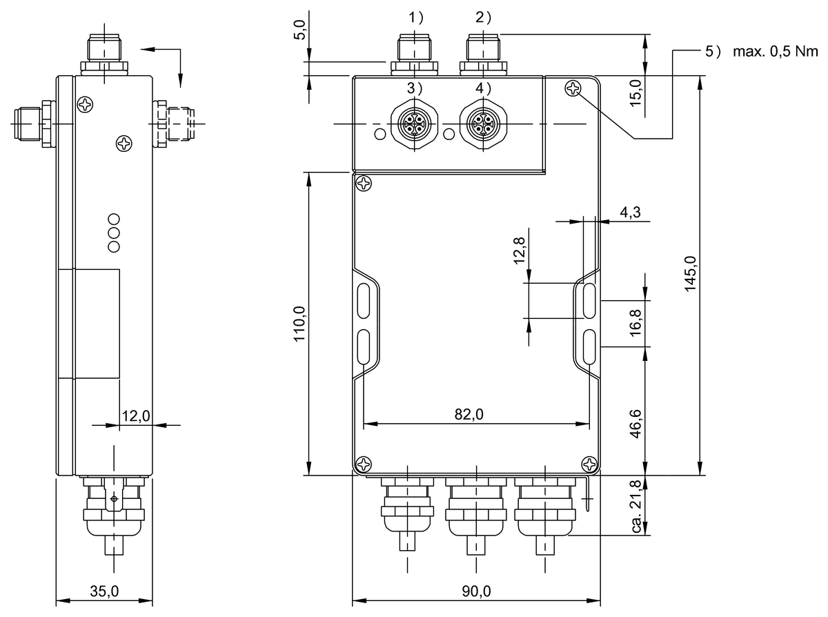 BIS009H - BIS C-6002-019-655-03-KL2 (RFID LF değerlendirme üniteleri (70/455 kHz)) - Görsel 2