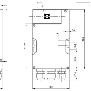 BIS0090 - BIS C-600-007-652-02-KL1 (RFID LF değerlendirme üniteleri (70/455 kHz))