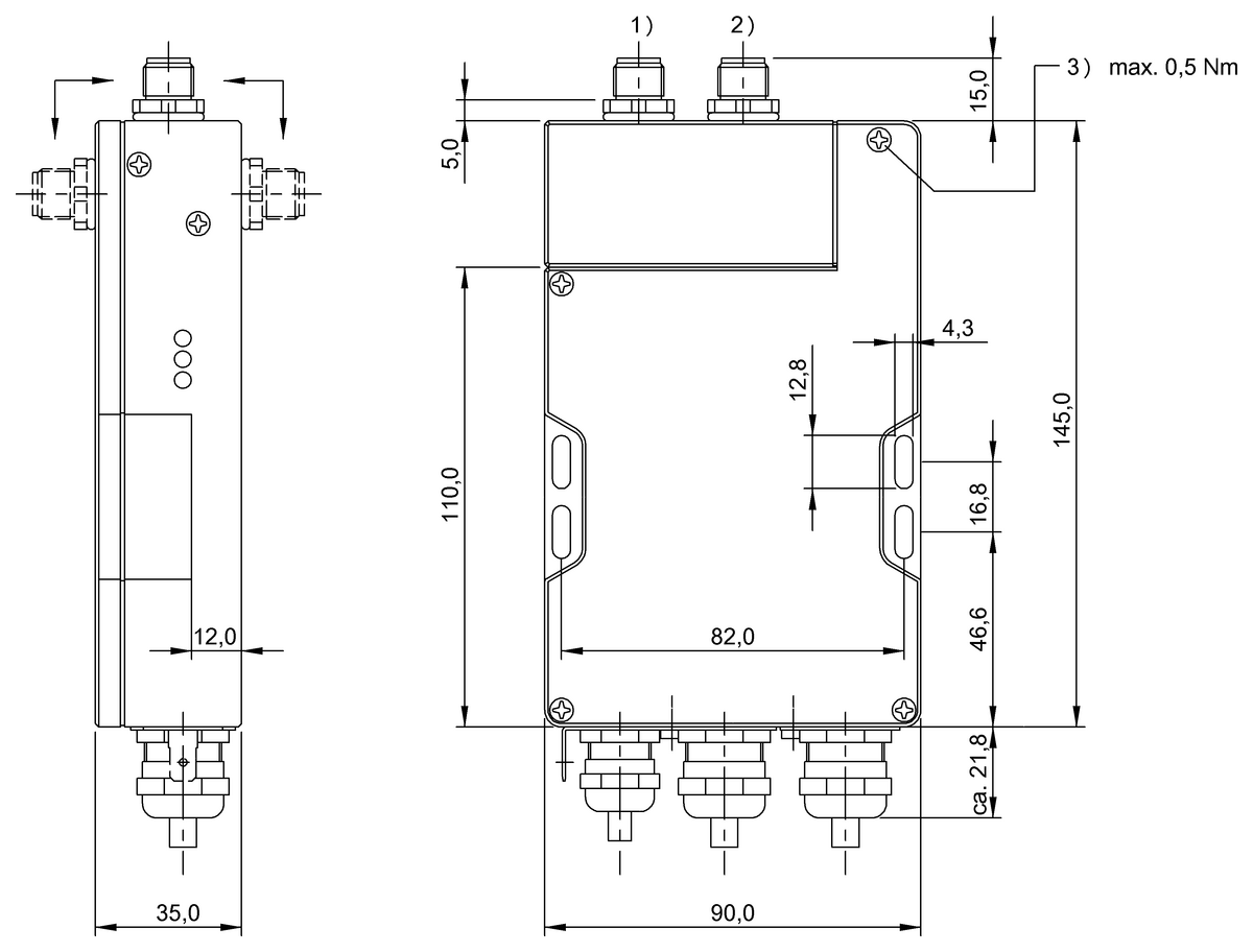 BIS0095 - BIS C-6001-023-650-03-KL2 (RFID LF değerlendirme üniteleri (70/455 kHz)) - Görsel 2