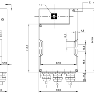 BIS009Z - BIS C-601-023-652-03-KL2 (RFID LF değerlendirme üniteleri (70/455 kHz))