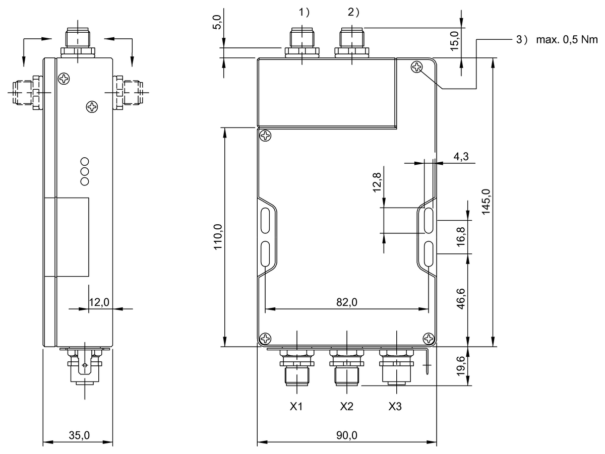 BIS009A - BIS C-6002-019-650-03-ST11 (RFID LF değerlendirme üniteleri (70/455 kHz)) - Görsel 2