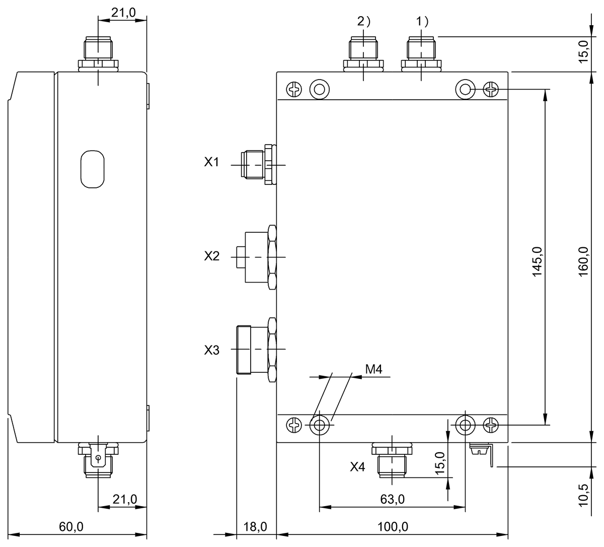 BIS00AT - BIS C-6023-025-050-03-ST13 (RFID LF değerlendirme üniteleri (70/455 kHz)) - Görsel 2